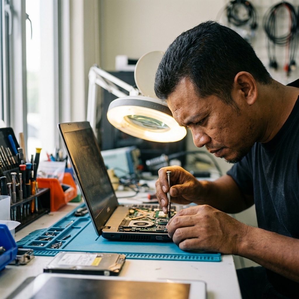 Foto profil Syazwan Aiman Bin Mansor, Tech Repair Shop Owner & Penulis Penjagaan di LaptopMurah