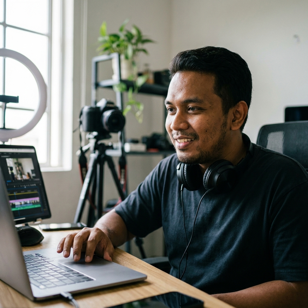 Foto profil Zulhilmi Hakim Bin Ramli, Videographer & Reviewer Laptop Kreatif di LaptopMurah