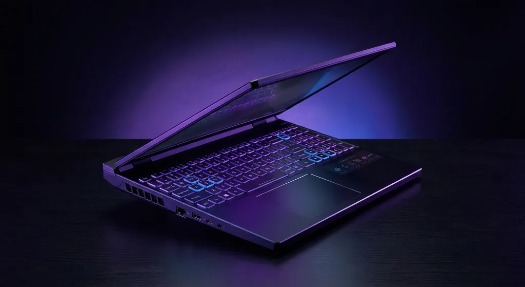 Acer Predator gaming laptop dengan layar RGB dan desain agresif untuk gamer Malaysia