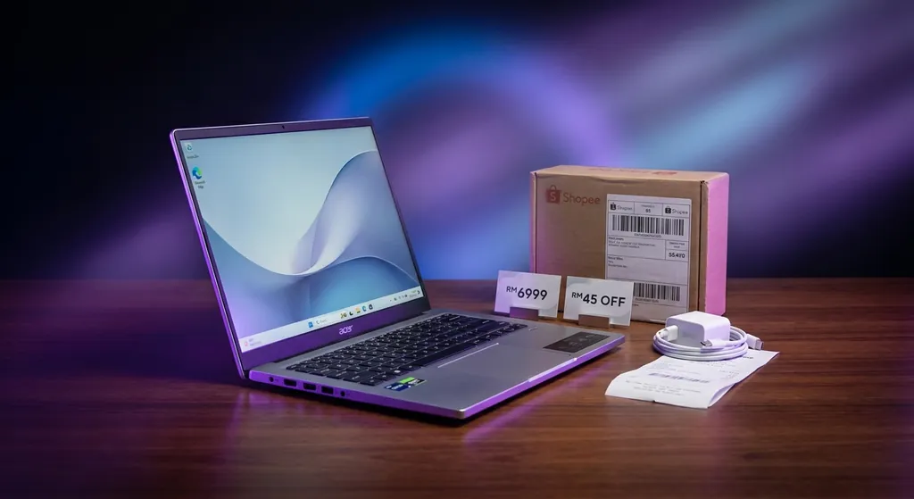 Acer Swift Go 14 laptop ringan dengan skrin 14 inci di Malaysia 2026