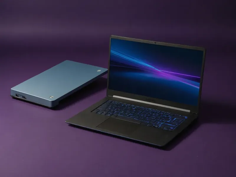 Perbandingan visual SSD dan HDD untuk laptop dengan spesifikasi teknis