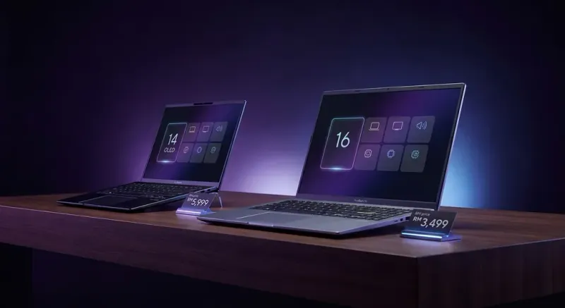 Asus Brand Store Nbp menampilkan koleksi laptop terbaru dengan spesifikasi tinggi untuk pengguna Malaysia