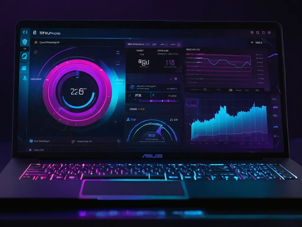 Asus Tuf Gaming A15 2026 menunjukkan desain badan logam dan port sambungan