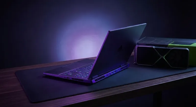 HP OMEN gaming laptop dengan layar RGB dan desain premium untuk gamer Malaysia