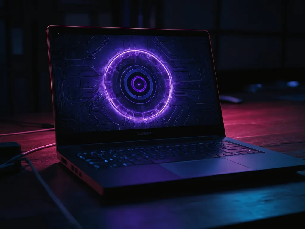 Laptop dengan bateri hampir habis menunjukkan ikon bateri merah kritikal, panduan troubleshooting Malaysia 2026