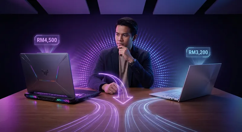 Perbandingan laptop gaming dengan ultrabook modern untuk pengguna Malaysia 2026