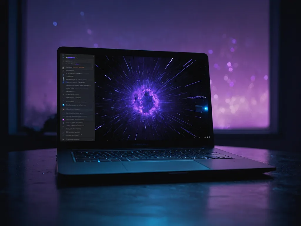 Laptop yang hang dan tidak bergerak dengan skrin freeze, ilustrasi troubleshooting Malaysia 2026