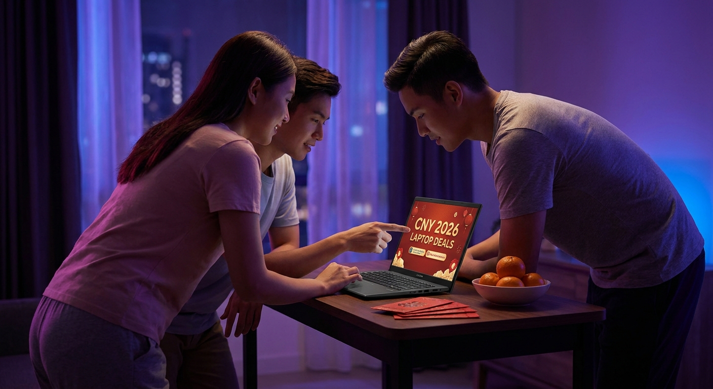Koleksi laptop promo CNY 2026 dengan diskon besar di Malaysia
