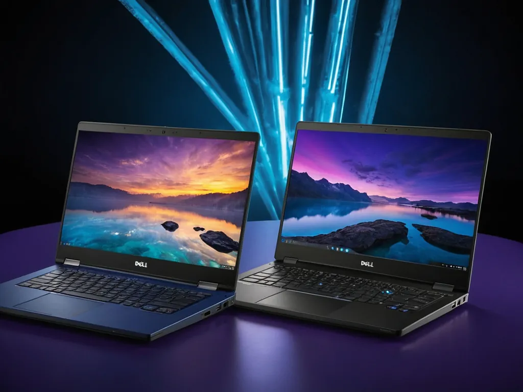 Perbandingan visual antara laptop second hand, refurbished, dan certified pre-owned dengan label spesifikasi
