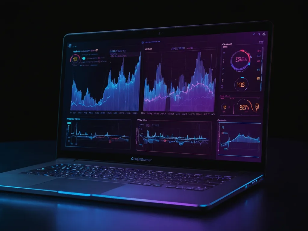Screenshot HWMonitor dengan temperature graph CPU peak pada 95 darjah Celsius