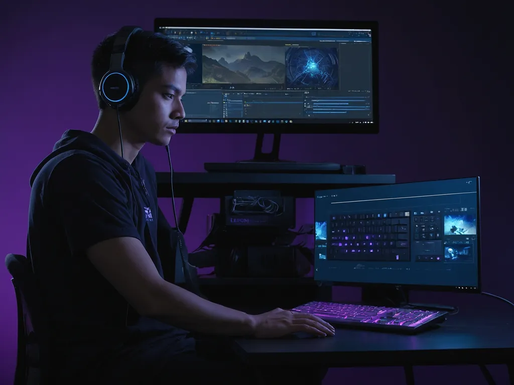 Spesifikasi teknikal Lenovo Gaming Legion dengan GPU RTX, CPU i7, RAM 16GB, dan skrin 144Hz