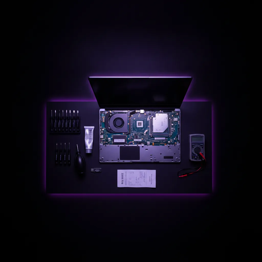 Teknik troubleshooting MSI laptop dengan alat diagnostik dan langkah perbaikan di Cambodia