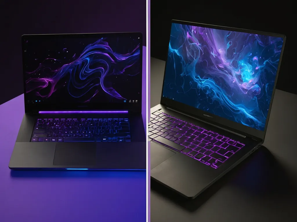 Spesifikasi teknis laptop: RAM, pemproses, storan, GPU, dan layar