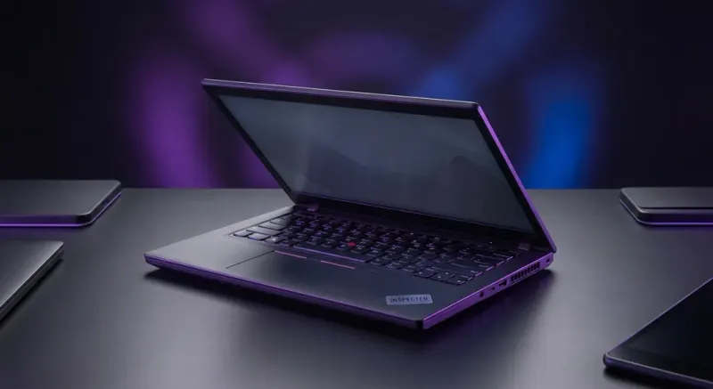 Refurbished laptop yang telah diuji dan diperbaiki dengan persijilan penuh