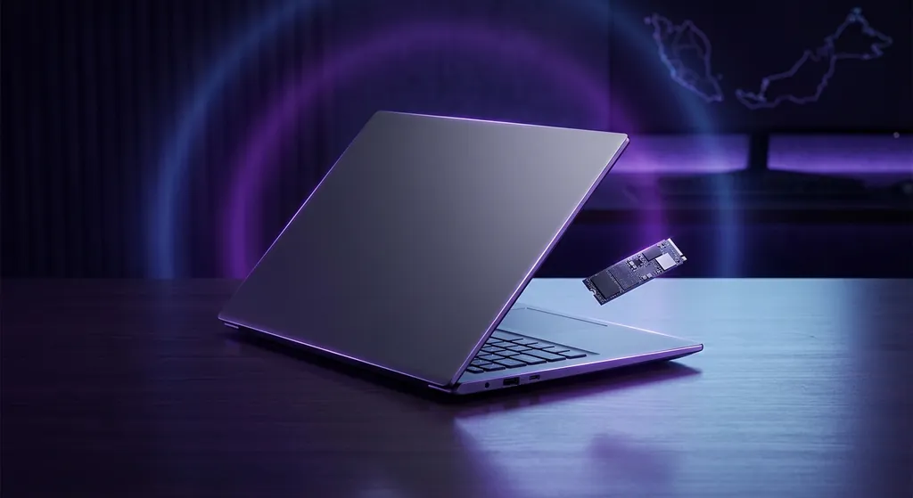 Pelbagai SSD NVMe laptop Malaysia dengan spesifikasi kelajuan tinggi dan kapasiti berbeza