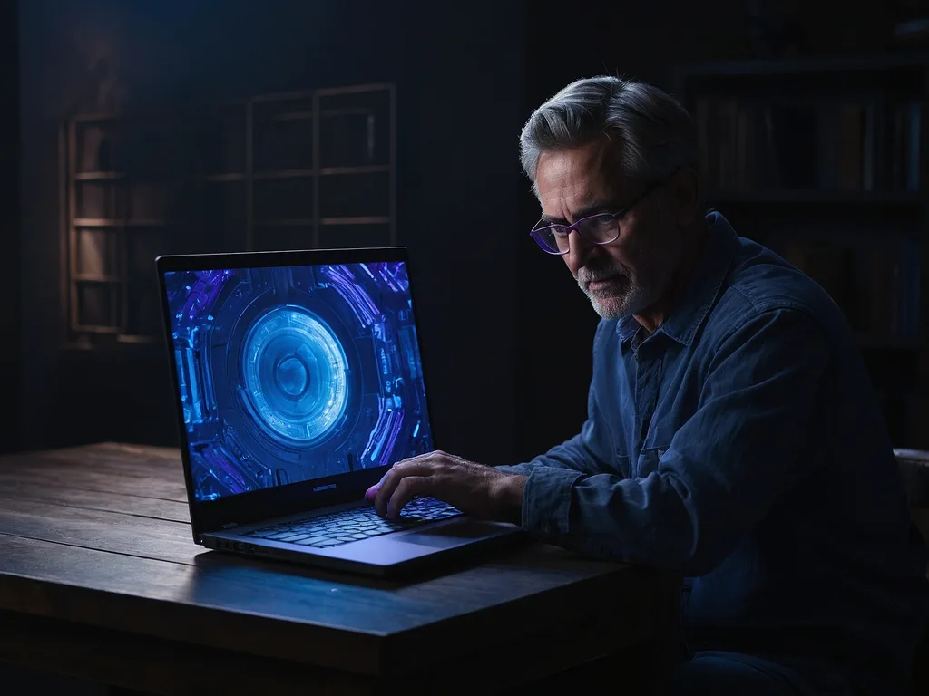 Pembeli memeriksa laptop refurbished dengan teliti, panduan beli laptop terpakai Malaysia 2026