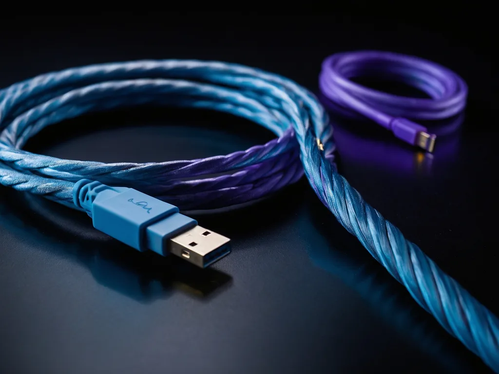 Perbandingan kabel USB-C standard vs Thunderbolt — sama konektor, beza prestasi